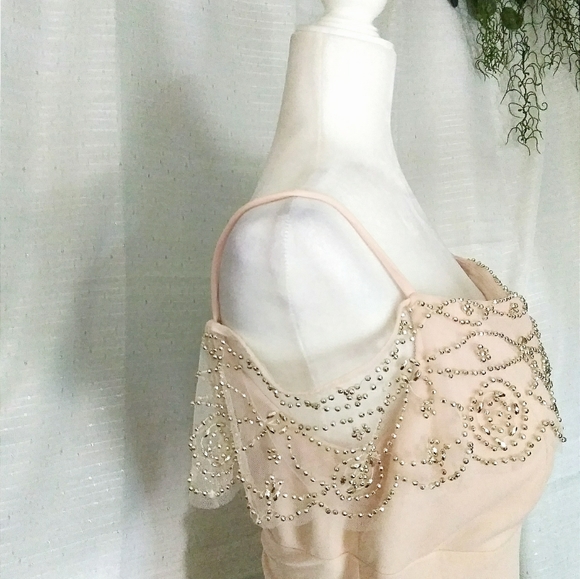 Elegant Pale Pink Formal Party Guest Wedding Dress👰💍 - Picture 7 of 13